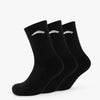 Crew Socks 3 Pack - Black