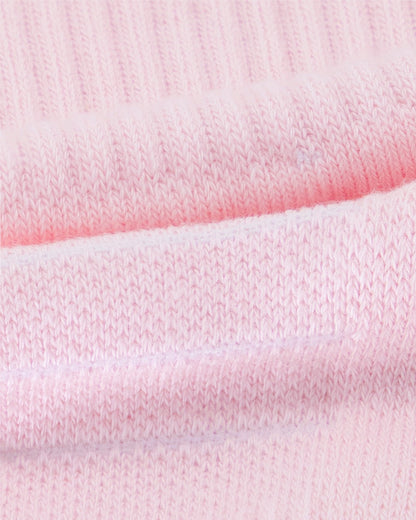 Crew Socks 3 Pack - Amalfi Pink