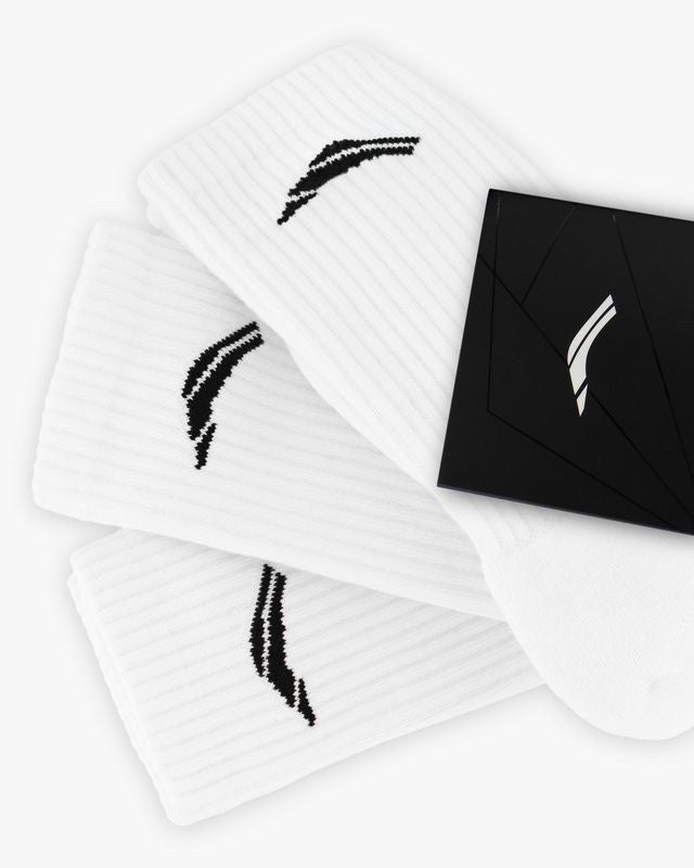 Crew Socks 3 Pack - White