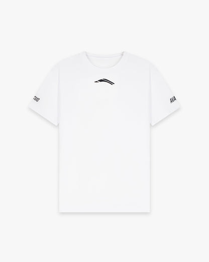 Men’s Competition T-Shirt White - Anterior