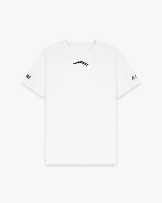 Men’s Competition T-Shirt White - Anterior