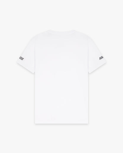 Men’s Competition T-Shirt White - Posterior