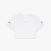 Women’s Competition Crop Top White - Anterior
